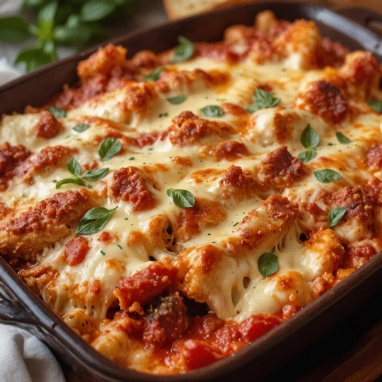 Ultimate Chicken Parmesan Casserole Recipe