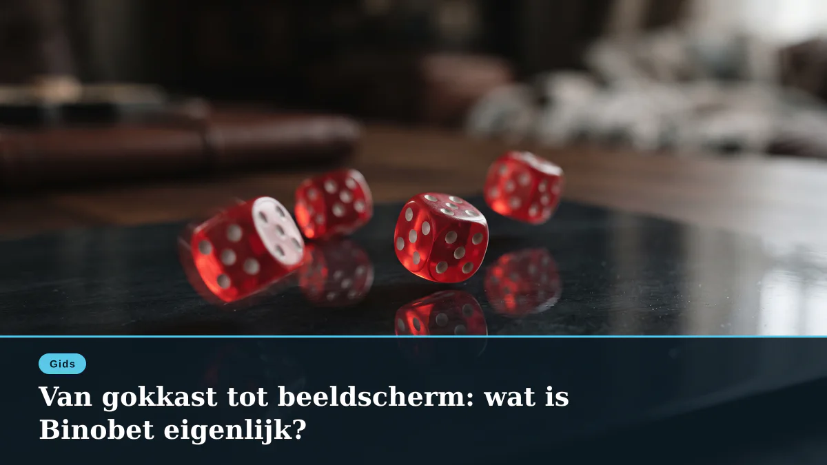 Van gokkast tot beeldscherm: wat is Binobet eigenlijk?