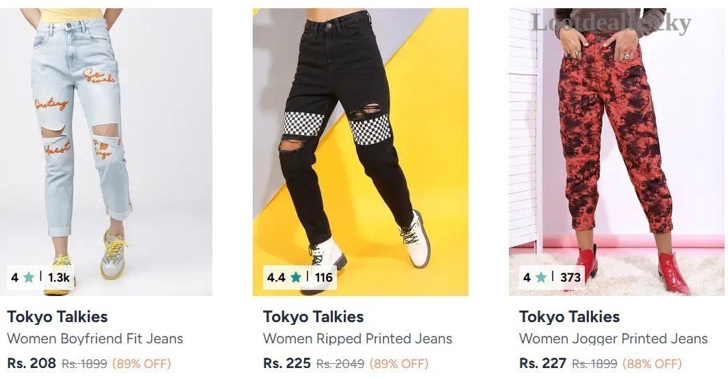 Branded Jeans Upto Offer Image