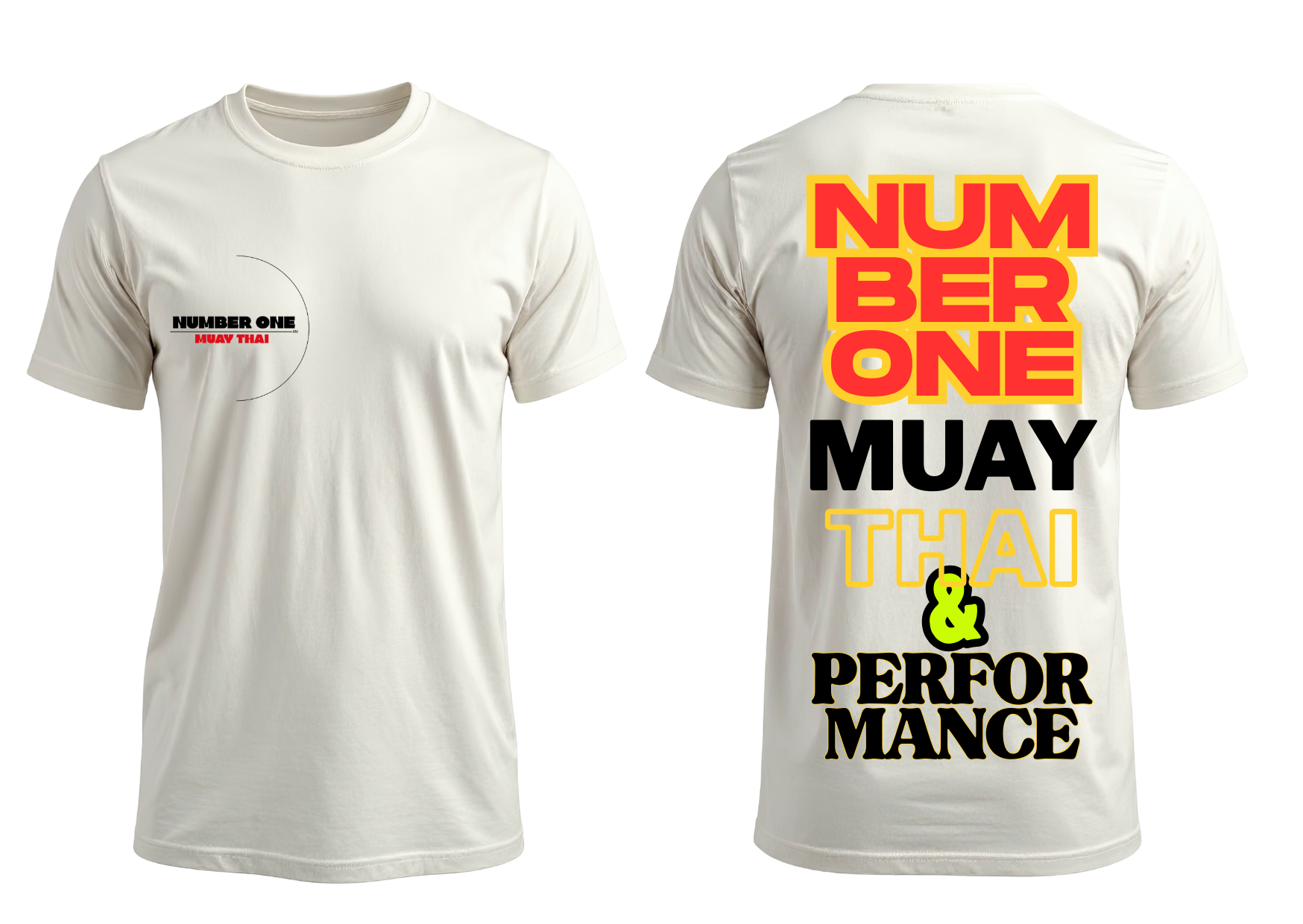 Camiseta Muay Thai & Performance Thai - Branca