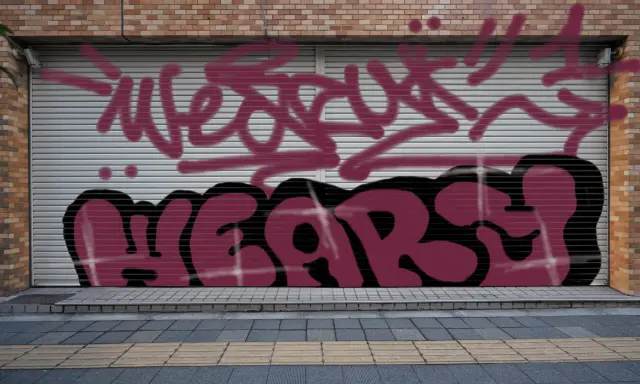 Graffiti artwork by DECAY