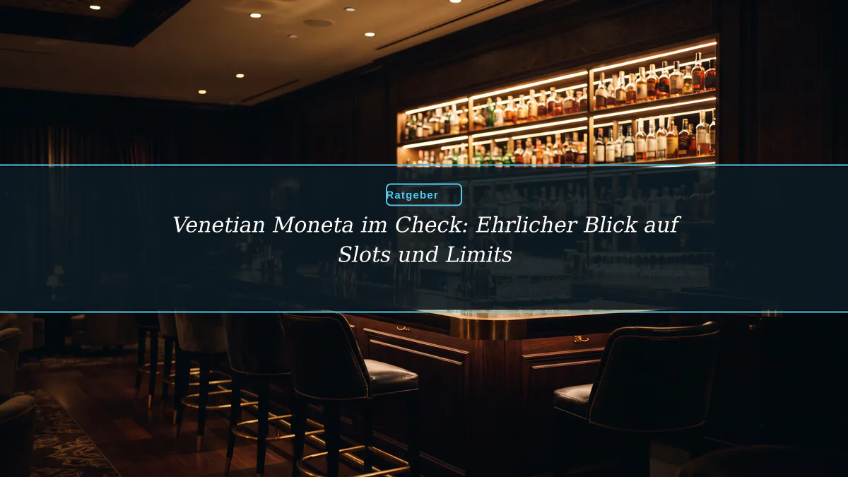 Venetian Moneta im Check: Ehrlicher Blick auf Slots und Limits