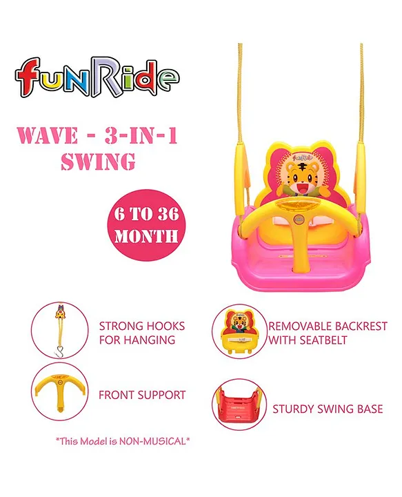 Funride Wave 3 in 1 Adjustable Swing photo 6