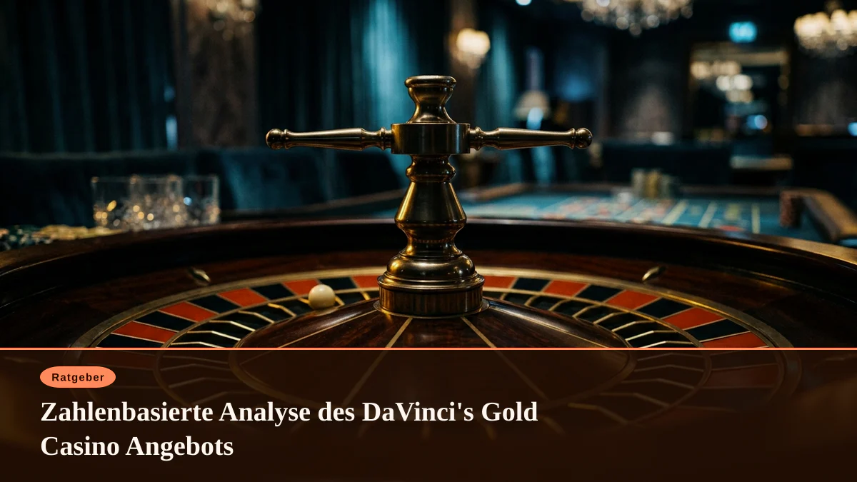 Zahlenbasierte Analyse des DaVinci's Gold Casino Angebots