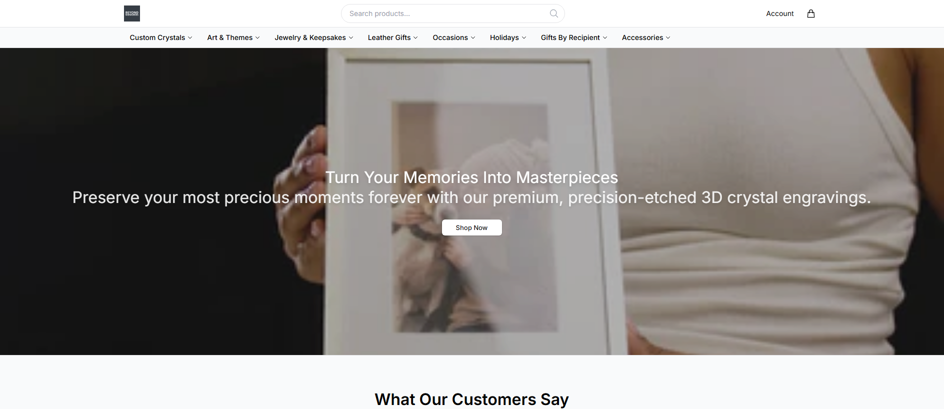 Primary capture · beyondmemoriesstore.shop