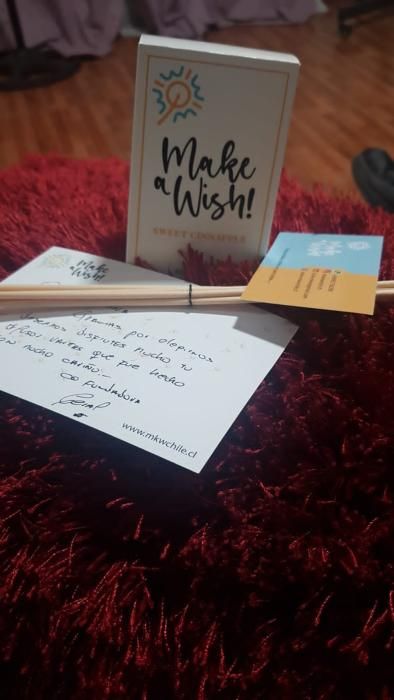 Pedido Make a Wish recibido por cliente
