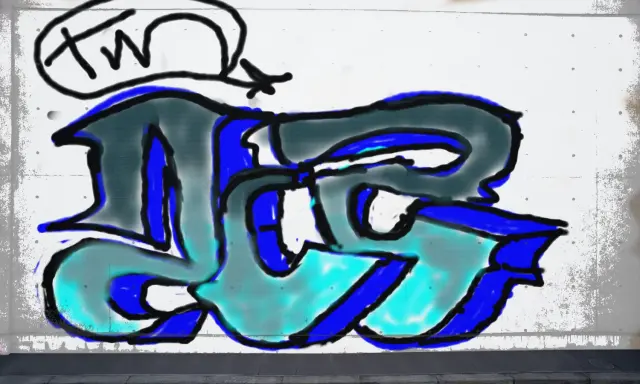 Graffiti artwork by ACE