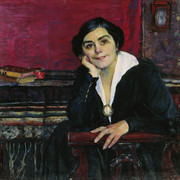 Портрет А М Щепкиной 1925