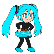 Hatsune Miku dance SMB 1