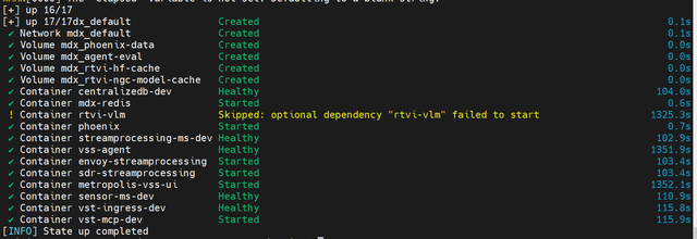 rtvi vlm failed