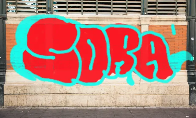 Graffiti artwork by sora
