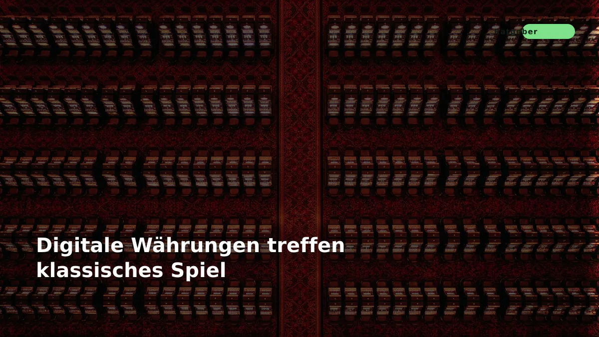 Digitale Währungen treffen klassisches Spiel