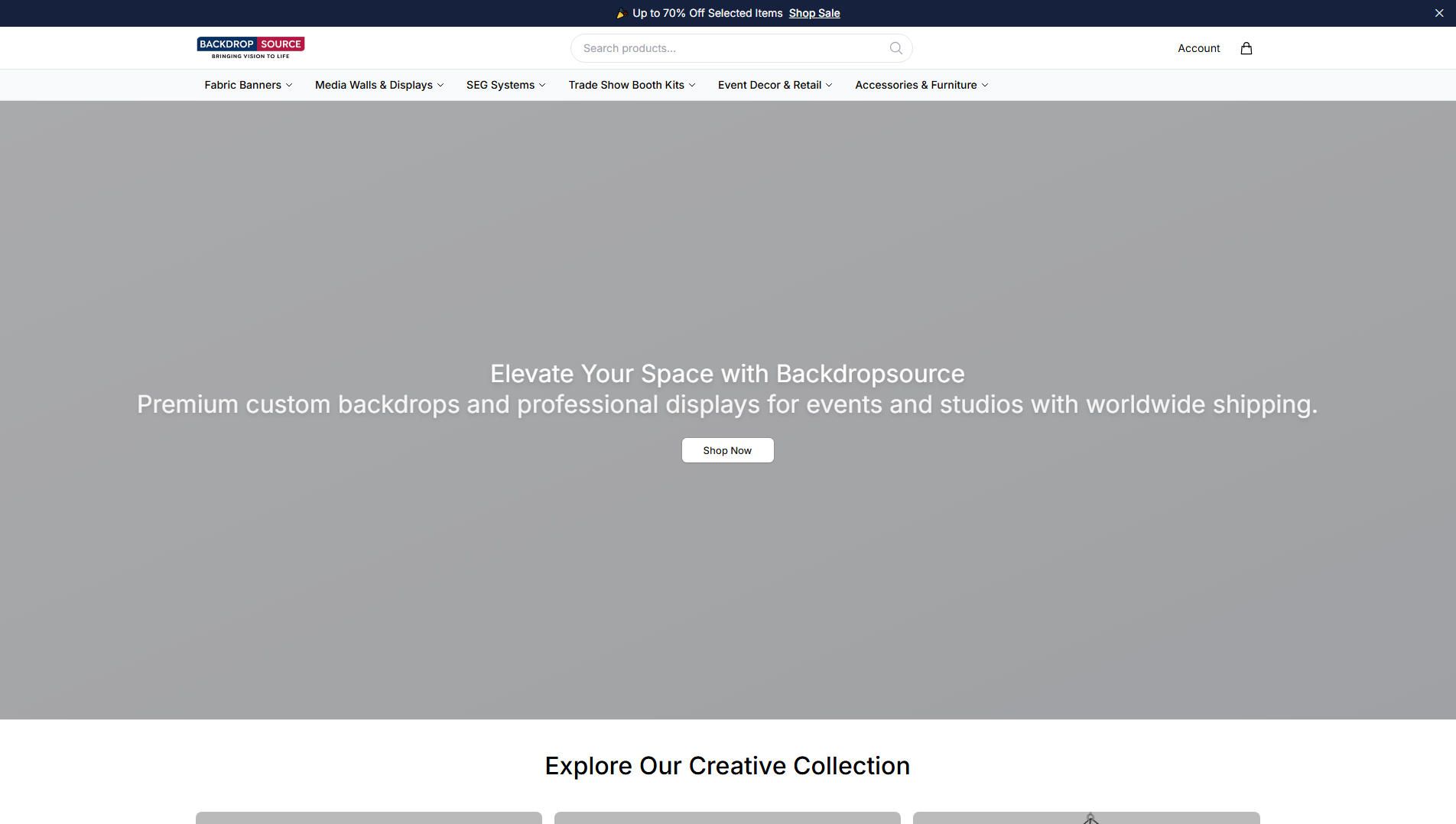 Stored capture of backdropsourceshop.shop