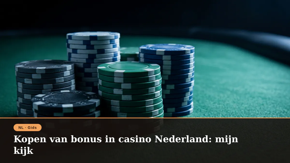 Kopen van bonus in casino Nederland: mijn kijk