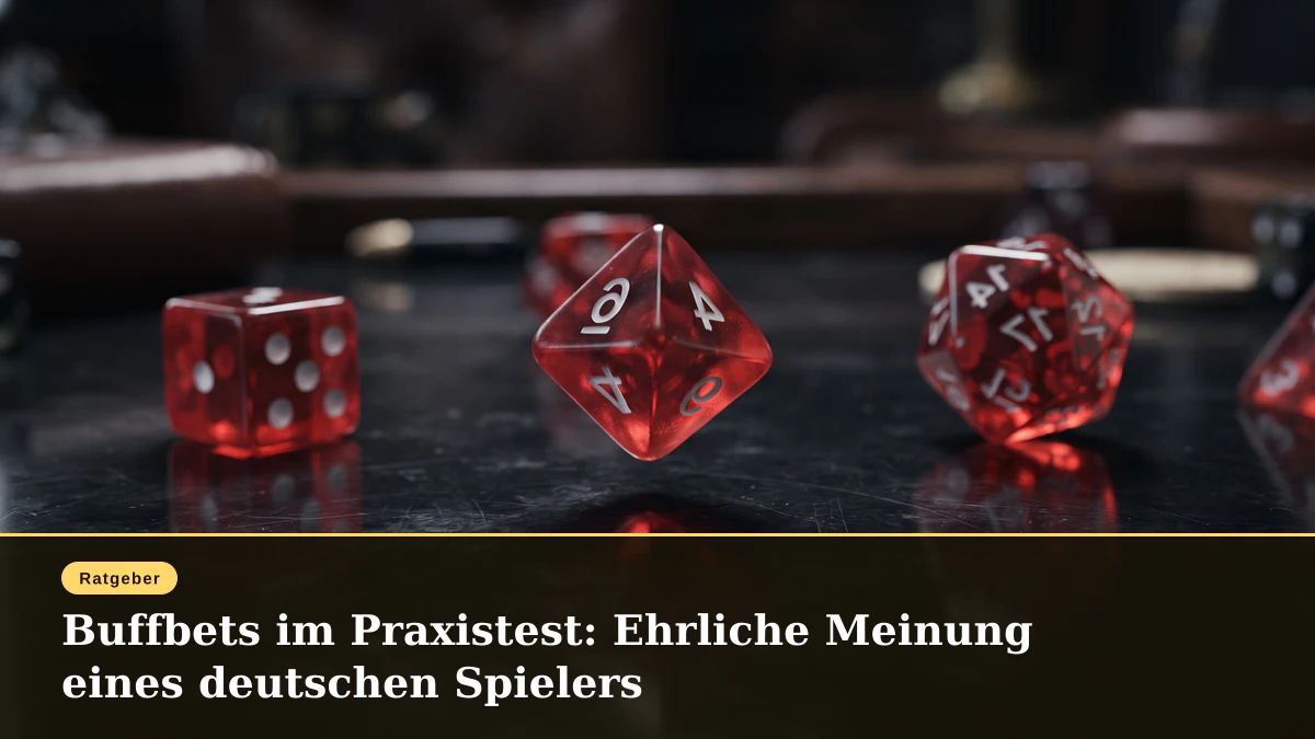 Buffbets im Praxistest: Ehrliche Meinung eines deutschen Spielers
