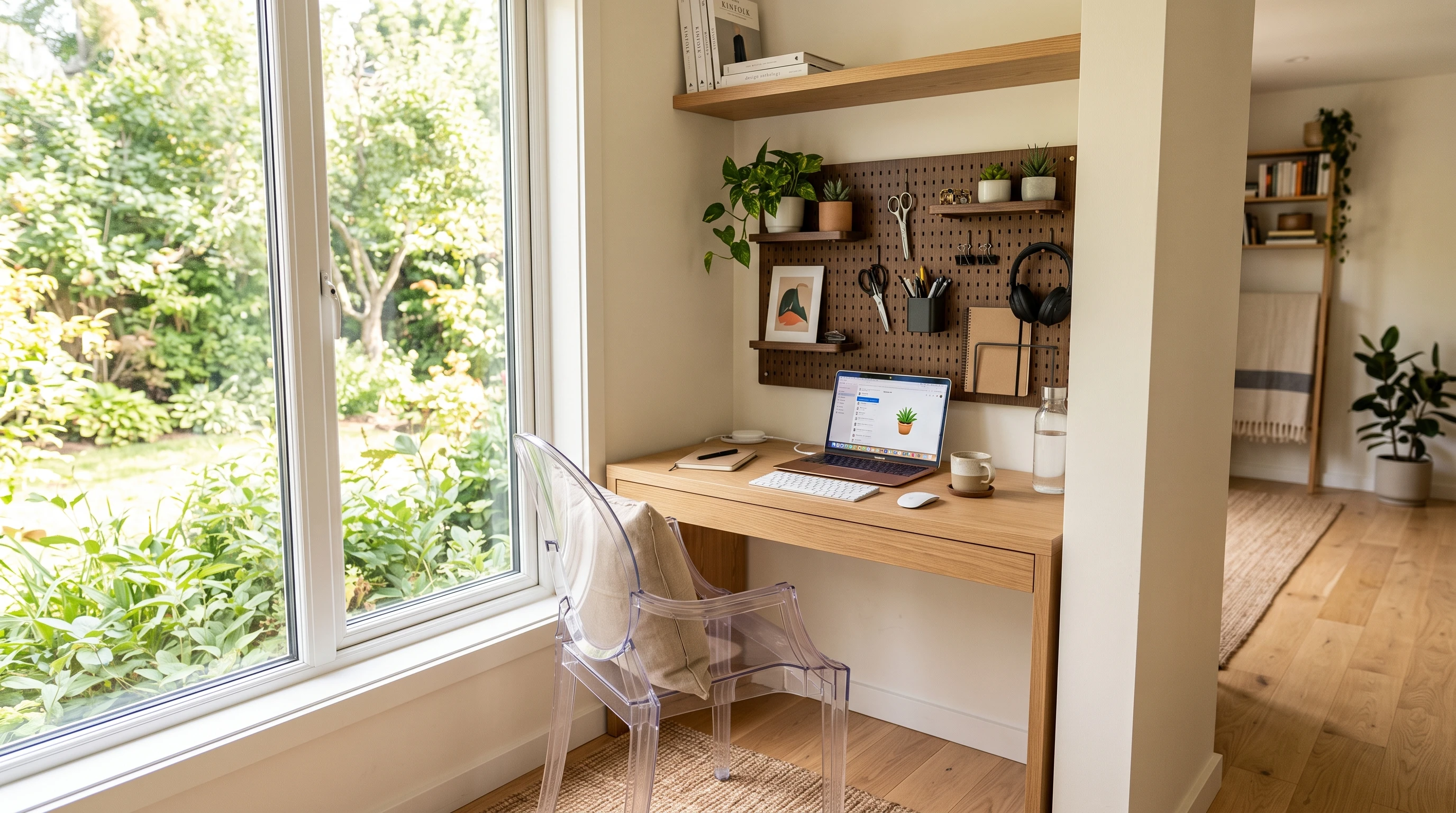 Productive Home Office in a Small Space