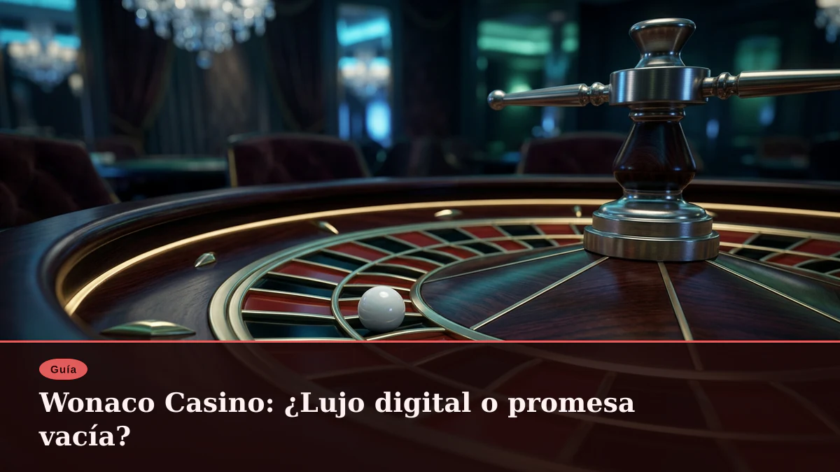 Wonaco Casino: ¿Lujo digital o promesa vacía?