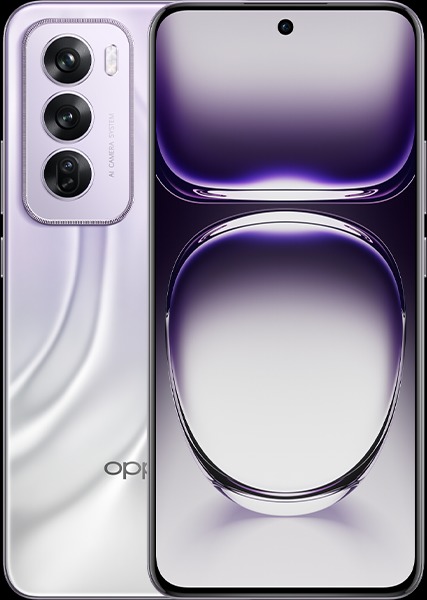 Oppo Reno 12 Pro curved display