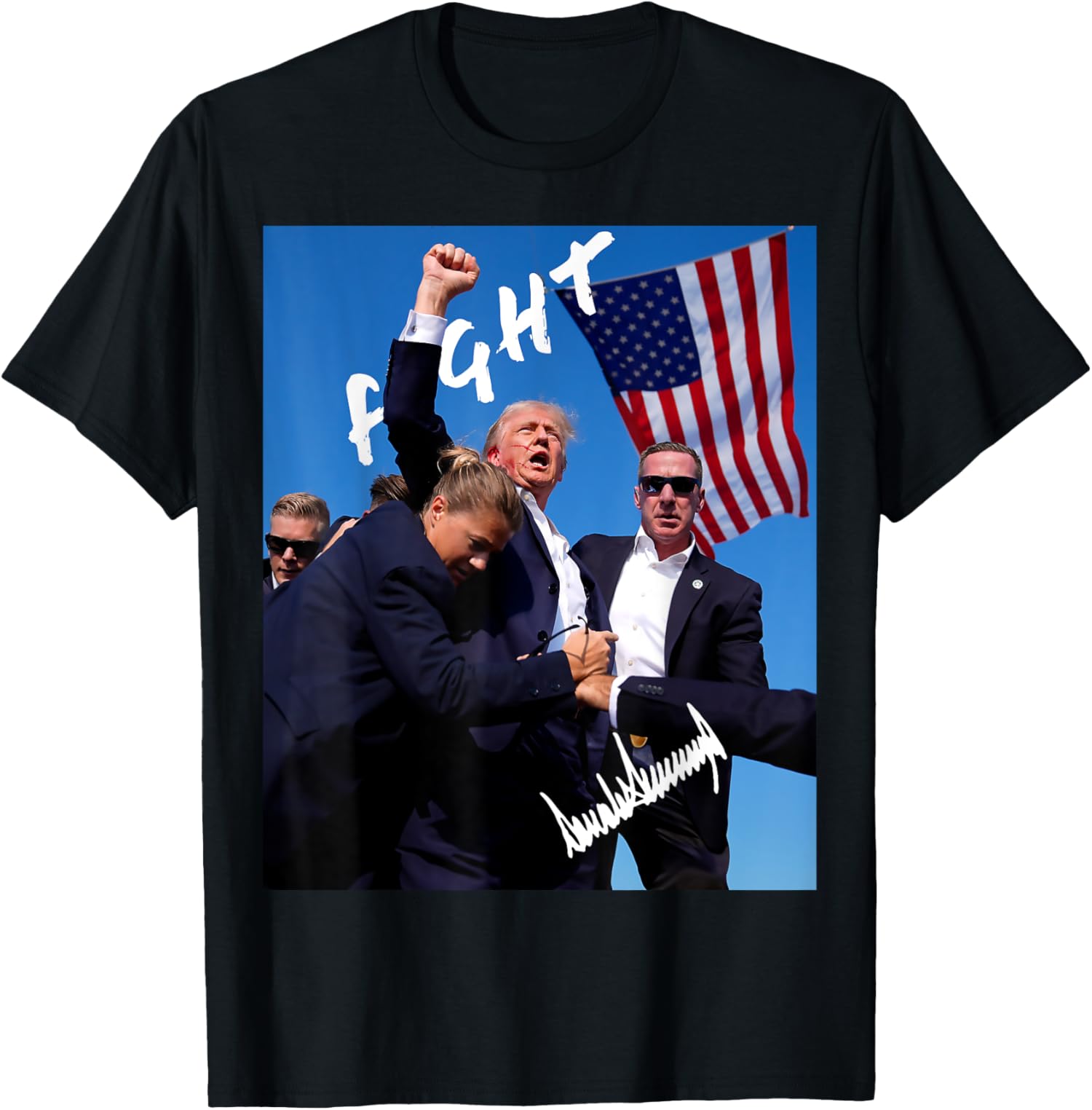 Trump Signature Edition Politic Election Design Unisex T-Shirt