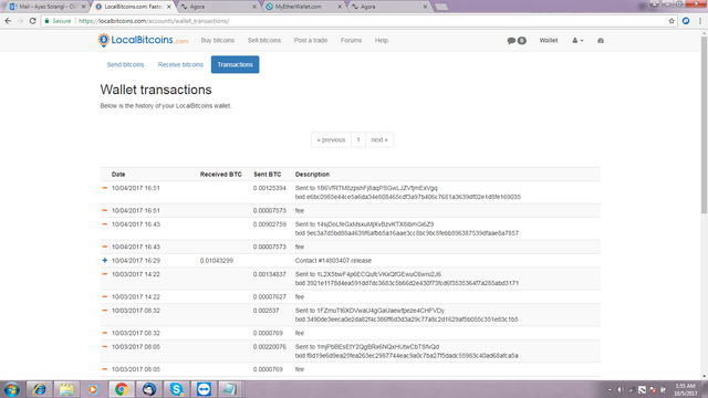 transfer bitcoin