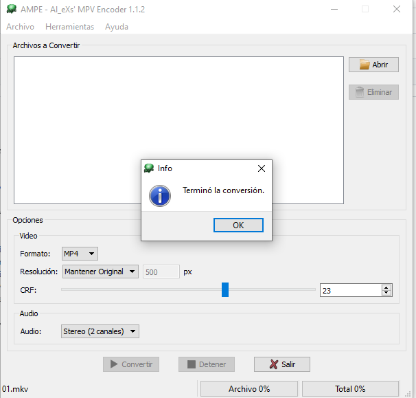 Pasar de MKV a MP4 con Subtítulos 4