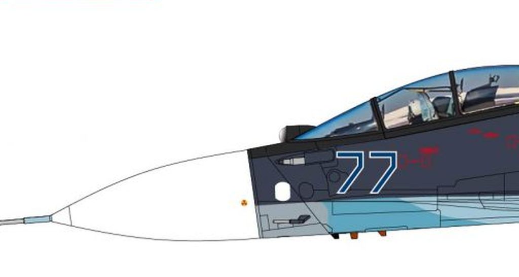 Modellino Hobby Master HA9503 Sukhoi Su-30SM – Cavalieri Russi, RF-81705, Scala 1:72, Diecast - Foto 2