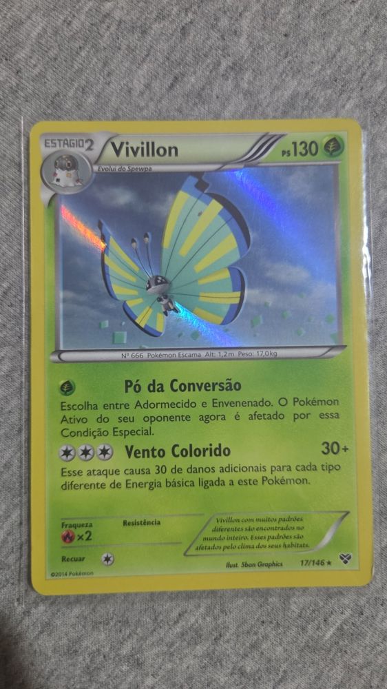 Vivillon (Verde - Raríssima) Savanna