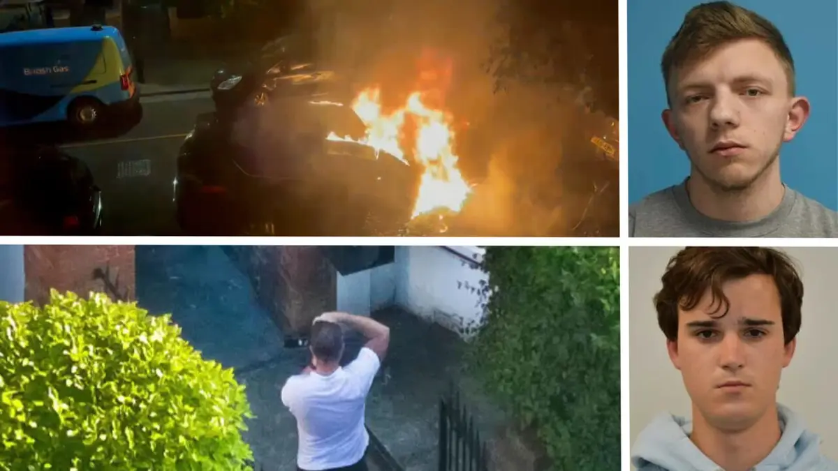 Doi străini, un român și un ucrainean, condamnați pentru incendierea casei liderului laburist britanic