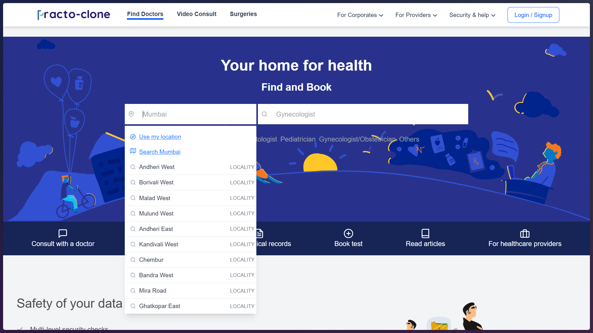 Find Doctors