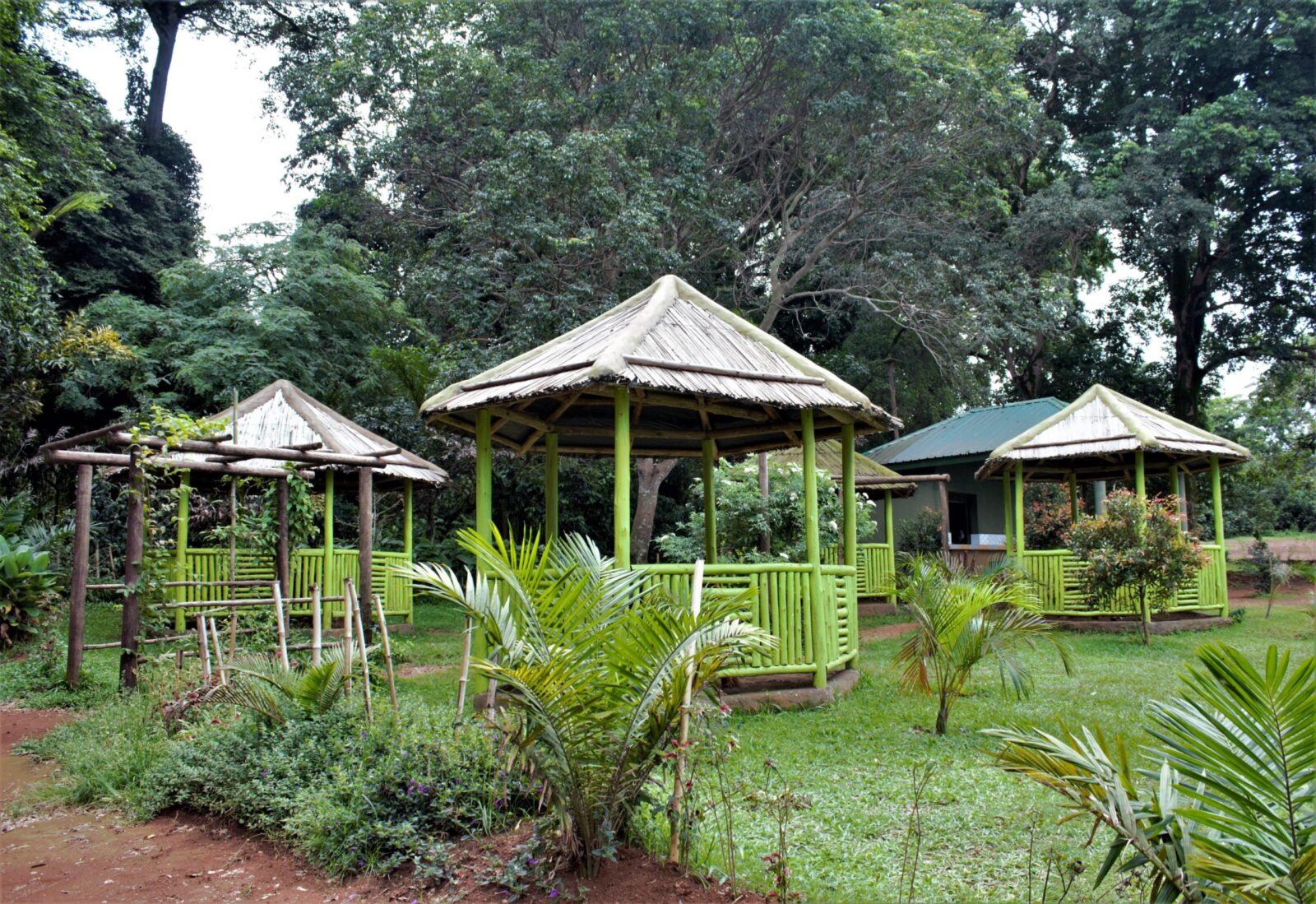 Lakeside craft market near Entebbe
