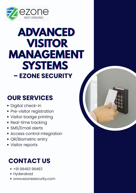 Advanced Visitor Management Systems Ezone Security