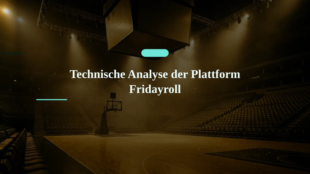 Technische Analyse der Plattform Fridayroll