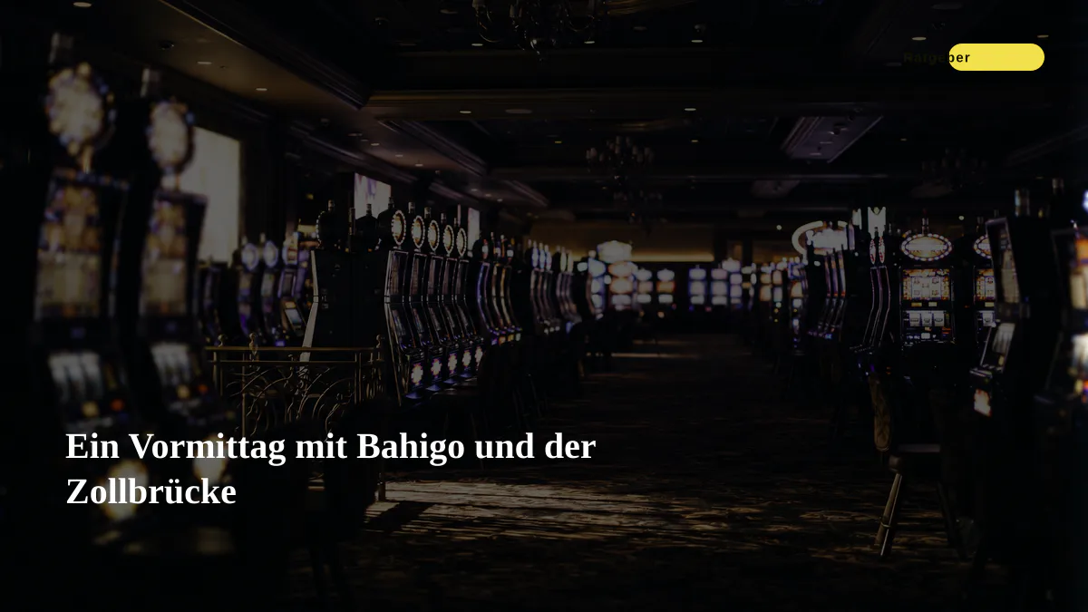 Ein Vormittag mit Bahigo und der Zollbrücke