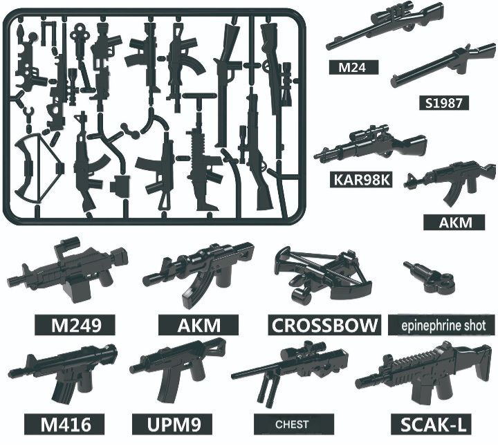 PUBG Weapon Set 2