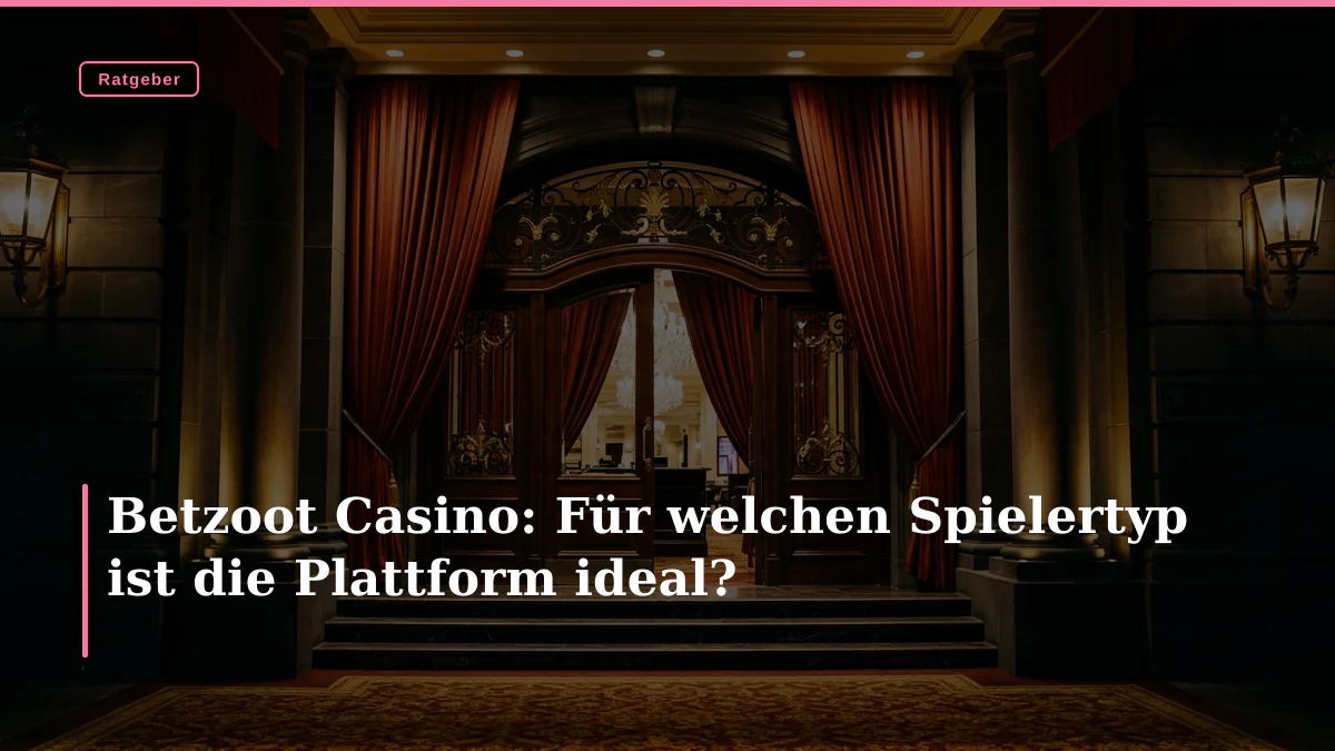 Betzoot Casino: Für welchen Spielertyp ist die Plattform ideal?