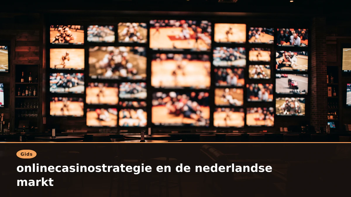onlinecasinostrategie en de nederlandse markt
