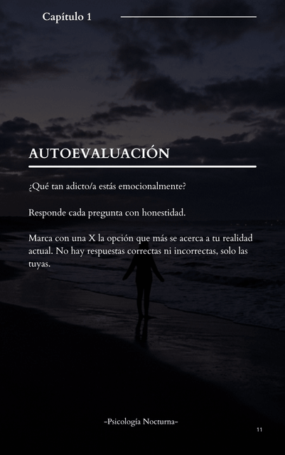 Página 11 del libro: test de autoevaluación