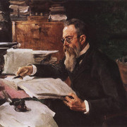 Портрет композитора Н А Римского Корсакова 1898