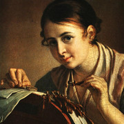Кружевница Фрагмент 1823