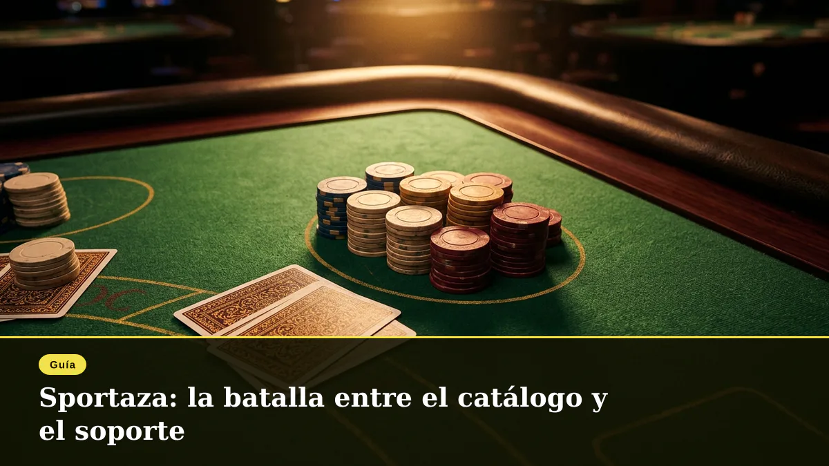 Sportaza: la batalla entre el catálogo y el soporte