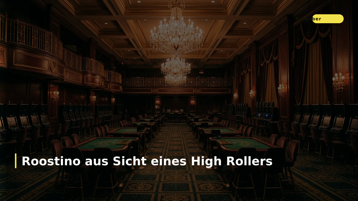 Roostino aus Sicht eines High Rollers