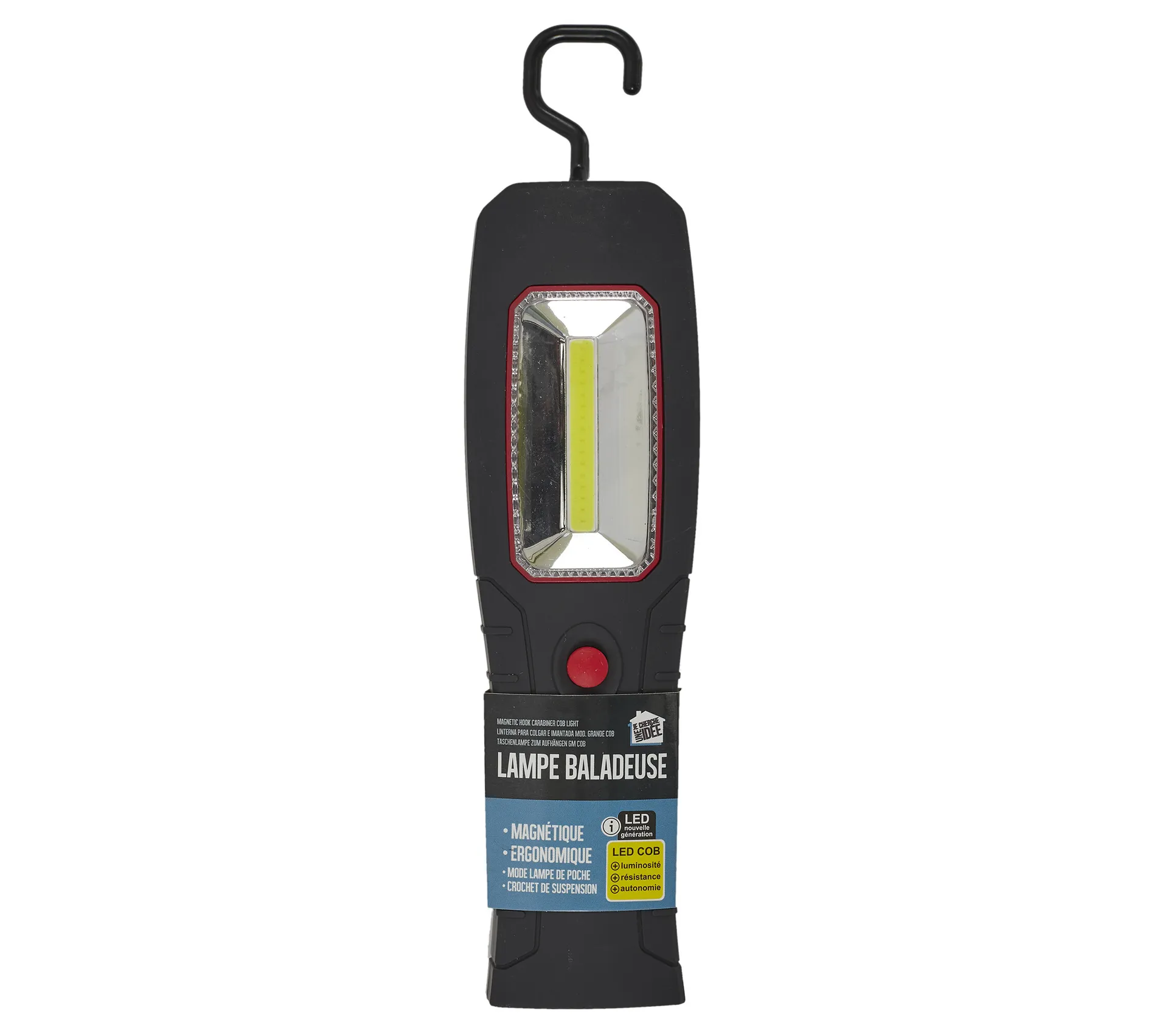 Lampe Baladeuse LED COB Aimante A Crochet Gm M8