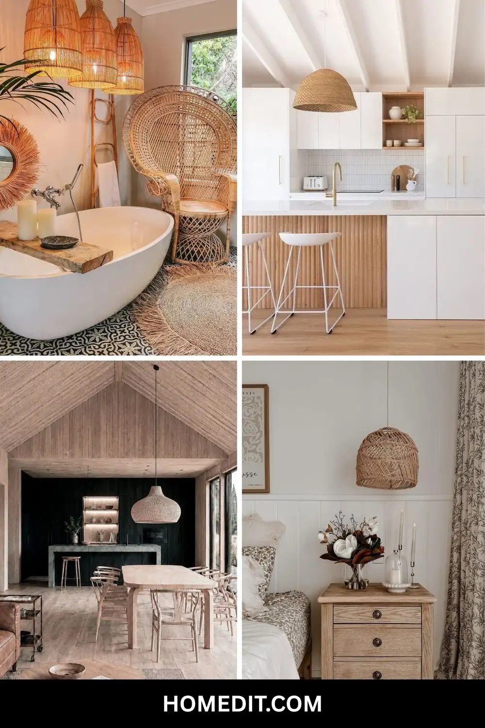 Luminile din ratan, noul trend în designul interior