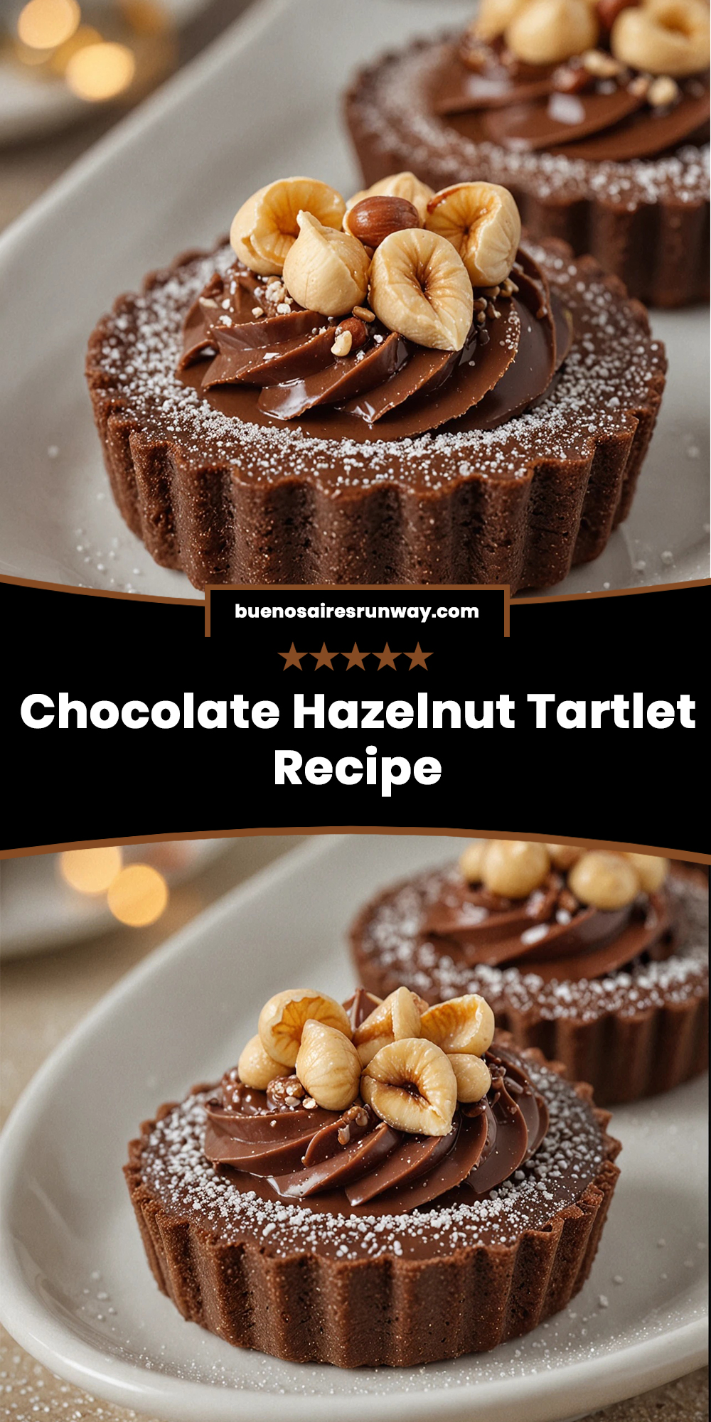 Chocolate Hazelnut Tartlet Recipe