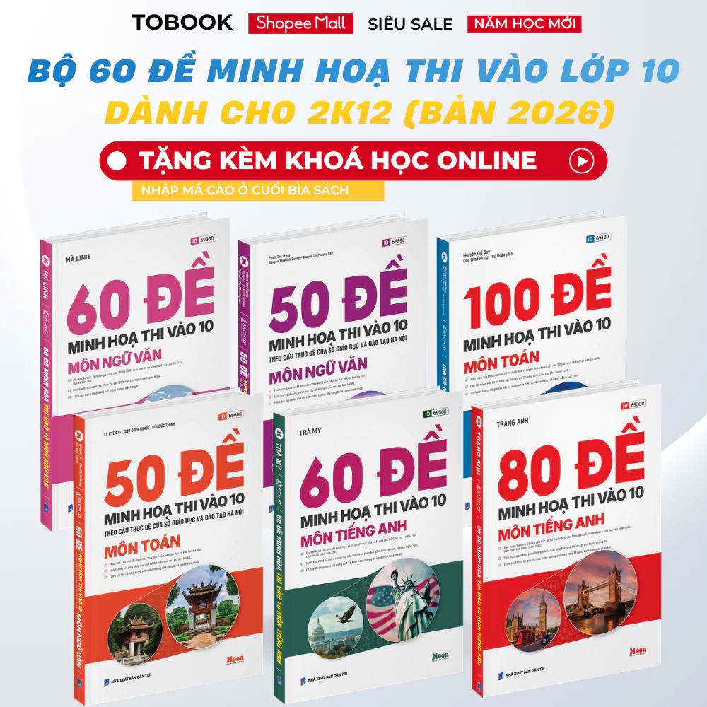 Sách Bộ Đề Ôn Thi Vào Lớp 10 Năm 2027