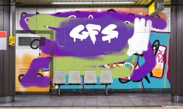 Graffiti artwork by TTj