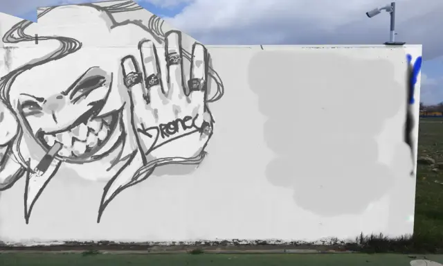 Graffiti artwork by Aloe