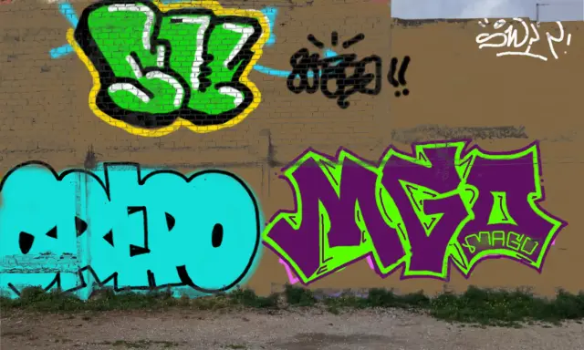 Graffiti artwork by SISMO