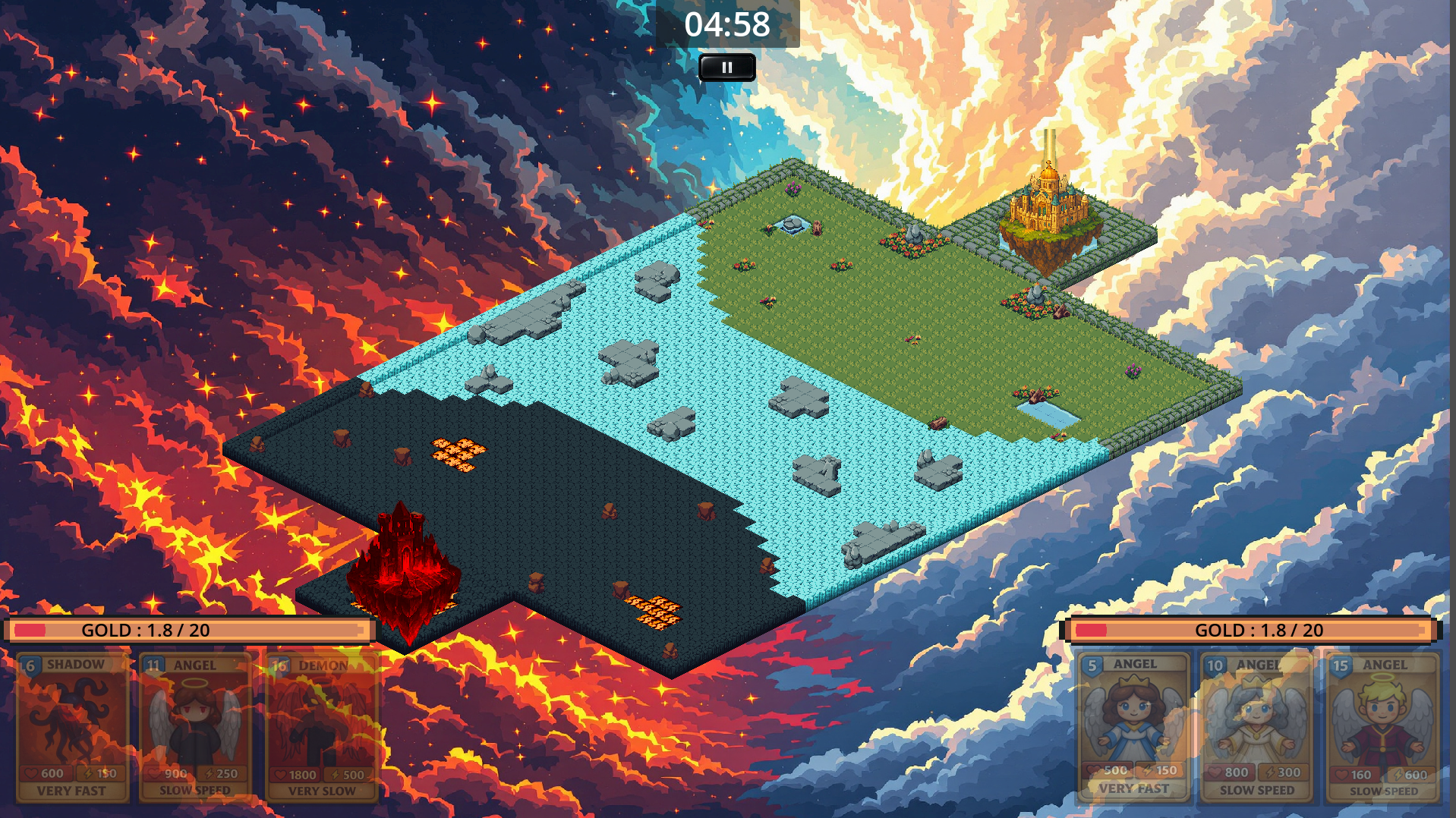 Skyrage - Jeu Isométrique 2D/3D