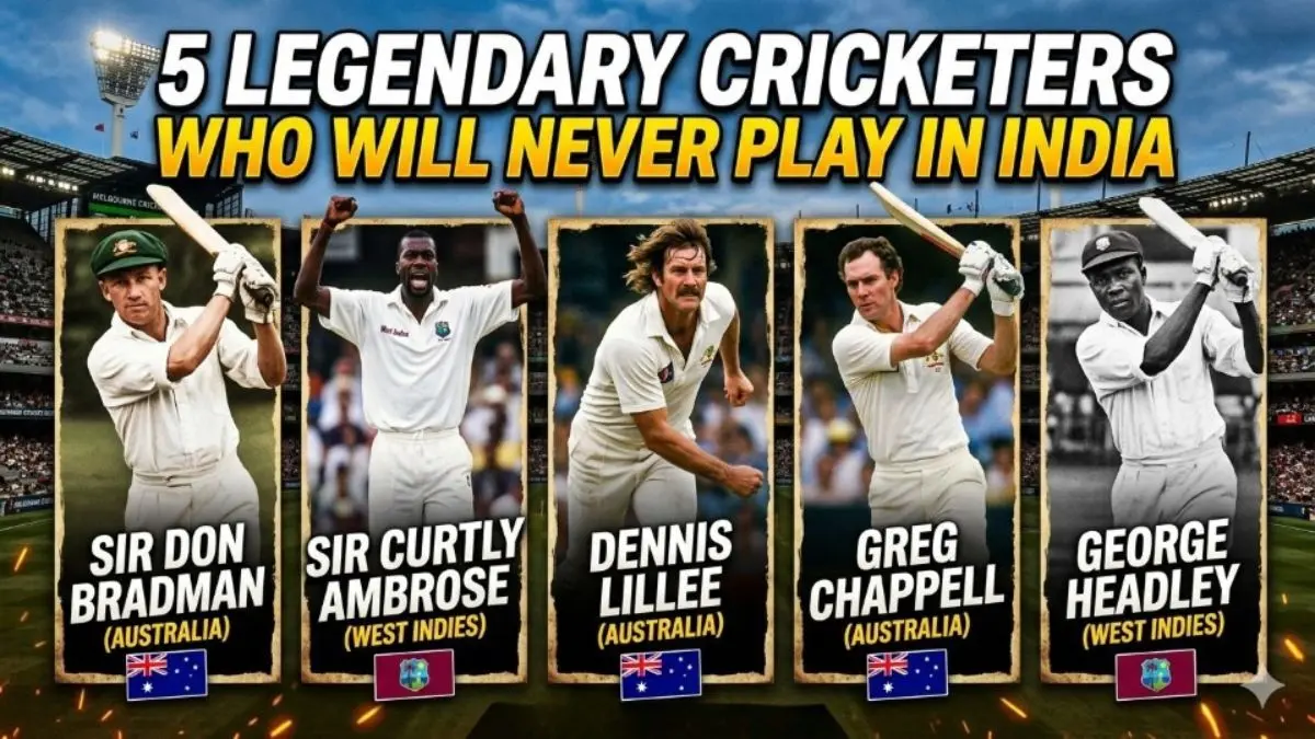 5 Legendary Cricketers Who Will Never Play in India